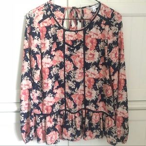 NWOT Floral Top
